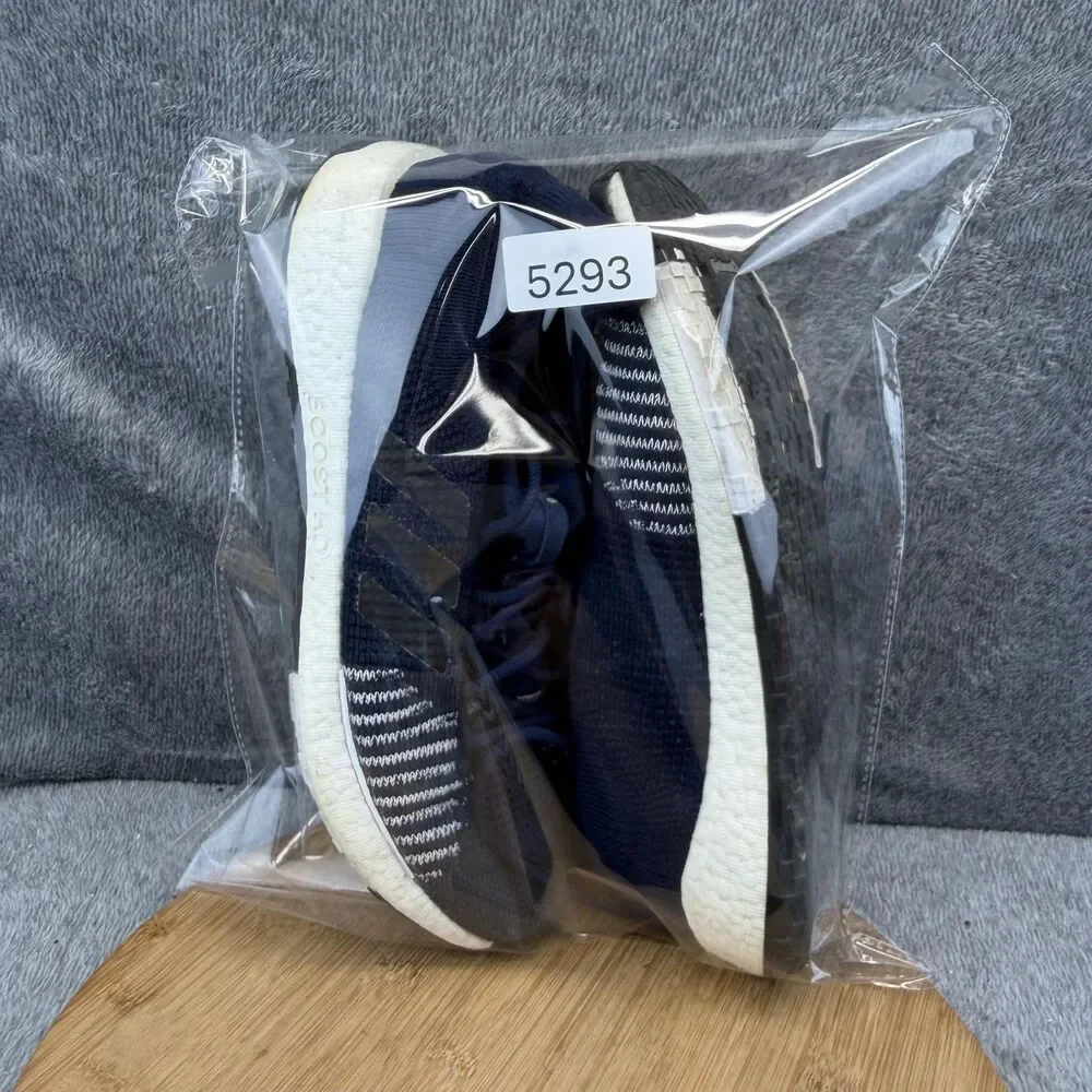 Adidas PulseBoost HD Shoes Mens Size 12.5 Navy Blue Running Sneakers FU7340